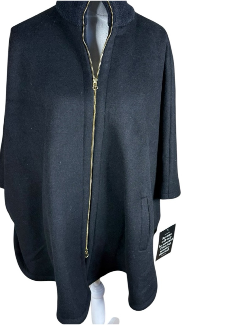 New Tuckernuck Huntington‎ Zip-Front Wool Cape